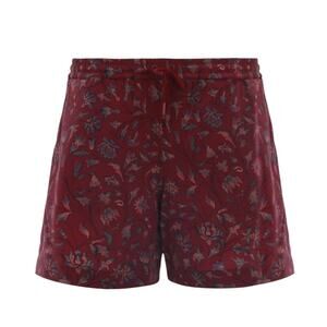 NWT! Zimmerman Men's Paisley Boardshort in Burgundy Batik - Size 34